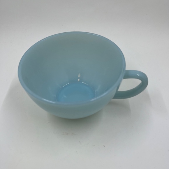 Anchor Hocking Fire King TURQUOISE BLUE Dinnerware Tea or Coffee Cup - Picture 1 of 2